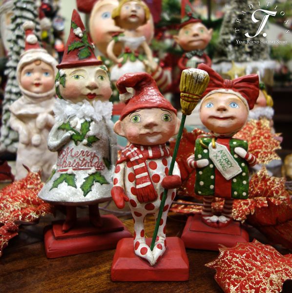 Debra Schoch Christmas Figures for Bethany Lowe