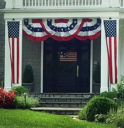 Patriotic Bunting, Flags, & Fabric
